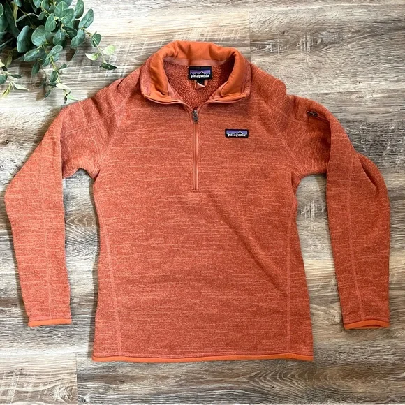 Patagonia Better Sweater 1/4-Zip Fleece in Pimento Red - Picture 9 of 13